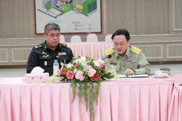 พลตรี ศุภกิตติ ขัมพานนท์ ผู้อำนวยการสำนักงานแพทย์ทหาร กรมยุทธบริการทหาร กองบัญชาการกองทัพไทย พร้อมคณะเข้าเยี่ยมชมกิจการด้านการแพทย์ ณ โรงพยาบาลทหารผ่านศึก