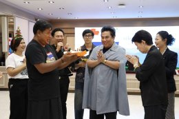 คุณสุชาติ ชวางกูร ประธานกลุ่มสร้างพลเมืองคุณภาพ และคณะ เข้าเยี่ยมและจัดกิจกรรมบำรุงขวัญทหารผ่านศึก