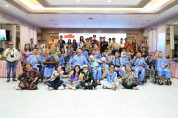 กลุ่มสร้างพลเมืองคุณภาพ โดยคุณสุชาติ ชวางกูร และคณะ เข้าเยี่ยมและจัดกิจกรรมบำรุงขวัญทหารผ่านศึก