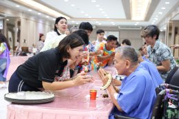 กลุ่มสร้างพลเมืองคุณภาพ โดยคุณสุชาติ ชวางกูร และคณะ เข้าเยี่ยมและจัดกิจกรรมบำรุงขวัญทหารผ่านศึก