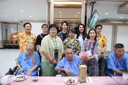 กลุ่มสร้างพลเมืองคุณภาพ โดยคุณสุชาติ ชวางกูร และคณะ เข้าเยี่ยมและจัดกิจกรรมบำรุงขวัญทหารผ่านศึก