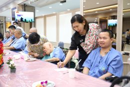 กลุ่มสร้างพลเมืองคุณภาพ โดยคุณสุชาติ ชวางกูร และคณะ เข้าเยี่ยมและจัดกิจกรรมบำรุงขวัญทหารผ่านศึก