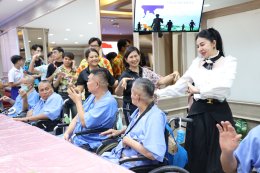 กลุ่มสร้างพลเมืองคุณภาพ โดยคุณสุชาติ ชวางกูร และคณะ เข้าเยี่ยมและจัดกิจกรรมบำรุงขวัญทหารผ่านศึก