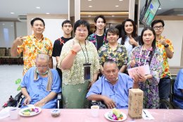 กลุ่มสร้างพลเมืองคุณภาพ โดยคุณสุชาติ ชวางกูร และคณะ เข้าเยี่ยมและจัดกิจกรรมบำรุงขวัญทหารผ่านศึก