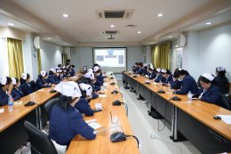 โรงพยาบาลทหารผ่านศึกจัดพิธีปฐมนิเทศอาจารย์และนิสิตคณะพยาบาลศาสตร์ วัชรพล มหาวิทยาลัยเวสเทิร์น วิทยาเขตวัชรพล ชั้นปีที่ 4 