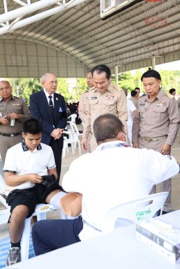 พิธีเปิดโครงการออกหน่วยทำขาเทียมพระราชทานเคลื่อนที่ ครั้งที่ 177