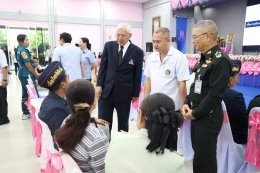พิธีเปิดโครงการออกหน่วยทำขาเทียมพระราชทานเคลื่อนที่ ครั้งที่ 177