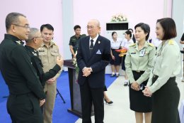 พิธีเปิดโครงการออกหน่วยทำขาเทียมพระราชทานเคลื่อนที่ ครั้งที่ 177