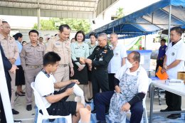 พิธีเปิดโครงการออกหน่วยทำขาเทียมพระราชทานเคลื่อนที่ ครั้งที่ 177