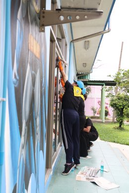 กิจกรรมจิตอาสาเทิดทูนสถาบันพระมหากษัตริย์ เราทำความ ดี ด้วยหัวใจ