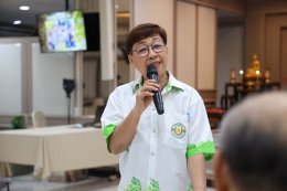 ชมรมผู้สูงอายุโรงพยาบาลทหารผ่านศึก จัดโครงการอบรมเชิงปฏิบัติการ เรื่อง การดูแลสุขภาพแบบแพทย์วิถีธรรม และเรียนรู้การทำน้ำผักปั่นสูตรหมอเขียว
