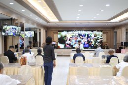 ชมรมผู้สูงอายุโรงพยาบาลทหารผ่านศึก จัดโครงการอบรมเชิงปฏิบัติการ เรื่อง การดูแลสุขภาพแบบแพทย์วิถีธรรม และเรียนรู้การทำน้ำผักปั่นสูตรหมอเขียว