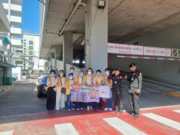 คณะบุคคลจากมูลนิธิส่งเสริมพุทธศาสนาเพื่อสังคม เข้าเยี่ยมบำรุงขวัญพร้อมจัดเลี้ยงอาหารกลางวัน และน้ำสมุนไพรแก่ทหารผ่านศึก