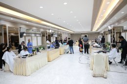 สมาคมช่างผมแห่งประเทศไทย จัดกิจกรรมจิตอาสานำทีมช่างตัดผม มาให้บริการตัดผมฟรีแก่ทหารผ่านศึก ครอบครัวทหารผ่านศึก บุคลากรทางการแพทย์ของโรงพยาบาลทหารผ่านศึก