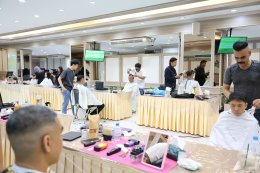 สมาคมช่างผมแห่งประเทศไทย จัดกิจกรรมจิตอาสานำทีมช่างตัดผม มาให้บริการตัดผมฟรีแก่ทหารผ่านศึก ครอบครัวทหารผ่านศึก บุคลากรทางการแพทย์ของโรงพยาบาลทหารผ่านศึก