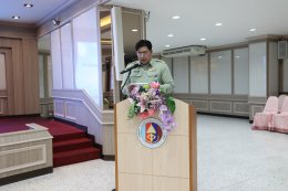 พลเอก สุรศักดิ์ วรรณสมบูรณ์ ที่ปรึกษาผู้อำนวยการองค์การสงเคราะห์ทหารผ่านศึก เป็นประธาน ในพิธีปิดอบรมหลักสูตร เพิ่มประสิทธิภาพการบริหารสัญญา และการบริหารพัสดุของเจ้าหน้าที่และคณะกรรมการตรวจรับพัสดุ