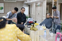 สมาคมช่างผมแห่งประเทศไทย จัดกิจกรรมจิตอาสานำทีมช่างตัดผม มาให้บริการตัดผมฟรีแก่ทหารผ่านศึก ครอบครัวทหารผ่านศึก บุคลากรทางการแพทย์ของโรงพยาบาลทหารผ่านศึก