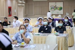 อบรมโครงการเพิ่มพูนทักษะวิชาการพี่สอนน้อง ในหัวข้อ "การอบรมเชิงปฏิบัติการเกี่ยวกับทฤษฎีและการดูแลผู้ป่วยที่ทำทวารเทียมและภาวะแทรกซ้อนทางระบบทางเดินปัสสาวะ"