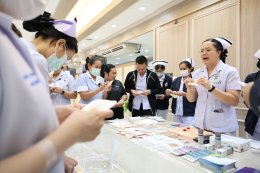 อบรมโครงการเพิ่มพูนทักษะวิชาการพี่สอนน้อง ในหัวข้อ "การอบรมเชิงปฏิบัติการเกี่ยวกับทฤษฎีและการดูแลผู้ป่วยที่ทำทวารเทียมและภาวะแทรกซ้อนทางระบบทางเดินปัสสาวะ"