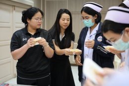 อบรมโครงการเพิ่มพูนทักษะวิชาการพี่สอนน้อง ในหัวข้อ "การอบรมเชิงปฏิบัติการเกี่ยวกับทฤษฎีและการดูแลผู้ป่วยที่ทำทวารเทียมและภาวะแทรกซ้อนทางระบบทางเดินปัสสาวะ"