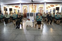 พลเอก กานต์นาท นิกรยานนท์ ผู้อำนวยการองค์การสงเคราะห์ทหารผ่านศึก เป็นประธานในการประกอบพิธีบวงสรวงศาลหลักเมือง เนื่องในวันทหารผ่านศึก ประจำปี 2569