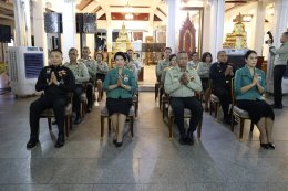 พลเอก กานต์นาท นิกรยานนท์ ผู้อำนวยการองค์การสงเคราะห์ทหารผ่านศึก เป็นประธานในการประกอบพิธีบวงสรวงศาลหลักเมือง เนื่องในวันทหารผ่านศึก ประจำปี 2569