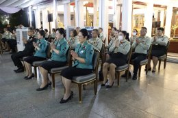 พลเอก กานต์นาท นิกรยานนท์ ผู้อำนวยการองค์การสงเคราะห์ทหารผ่านศึก เป็นประธานในการประกอบพิธีบวงสรวงศาลหลักเมือง เนื่องในวันทหารผ่านศึก ประจำปี 2569