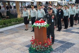 พลเอก กานต์นาท นิกรยานนท์ ผู้อำนวยการองค์การสงเคราะห์ทหารผ่านศึก เป็นประธานในการประกอบพิธีจุดตะเกียงโบราณ เนื่องในวันทหารผ่านศึก ประจำปี 2569