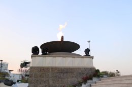 พลเอก กานต์นาท นิกรยานนท์ ผู้อำนวยการองค์การสงเคราะห์ทหารผ่านศึก เป็นประธานในการประกอบพิธีจุดตะเกียงโบราณ เนื่องในวันทหารผ่านศึก ประจำปี 2569