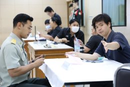  รับวัคซีนแบบอุ่นใจ และปลอดภัย โดยทีมบุคลากรทางการแพทย์ รพ.ผศ. ️