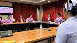 สโมสรซอนต้ากรุงเทพ 10 ส่งมอบกำลังใจและความห่วงใยให้แก่ผู้ป่วยมะเร็งเต้านม ในโครงการ สื่อรักแทนใจ เพื่อผู้ป่วยมะเร็งเต้านม 