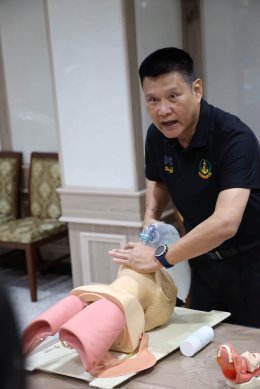 VGH จัดอบรมเชิงปฏิบัติการ วินาทีชีวิตมีค่า ความรู้ CPR อาจช่วยชีวิตคนได้ 