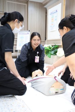 VGH จัดอบรมเชิงปฏิบัติการ วินาทีชีวิตมีค่า ความรู้ CPR อาจช่วยชีวิตคนได้ 