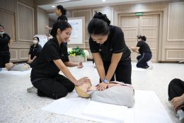 VGH จัดอบรมเชิงปฏิบัติการ วินาทีชีวิตมีค่า ความรู้ CPR อาจช่วยชีวิตคนได้ 