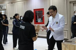 จัดอบรมเชิงปฏิบัติการในหัวข้อ ความปลอดภัยส่วนบุคคลขั้นพื้นฐาน การป้องกันตัวเอง (self Defense) ของบุคคลในโรงพยาบาล 