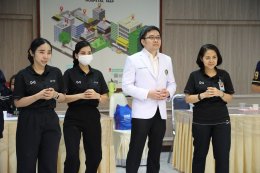 จัดอบรมเชิงปฏิบัติการในหัวข้อ ความปลอดภัยส่วนบุคคลขั้นพื้นฐาน การป้องกันตัวเอง (self Defense) ของบุคคลในโรงพยาบาล 