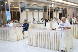 การประชุมสมาชิกชมรมผู้สูงอายุโรงพยาบาลทหารผ่านศึก
