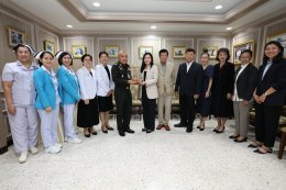  บริษัท ซีโน-แปซิฟิค เทรดดิ้ง (ไทยแลนด์) จำกัด ส่งต่อความห่วงใยที่ยิ่งใหญ่ด้วยทุนทรัพย์ 8 ล้านบาท ให้แก่โรงพยาบาลทหารผ่านศึก เพื่อสร้างประโยชน์สูงสุดในกิจการของโรงพยาบาล