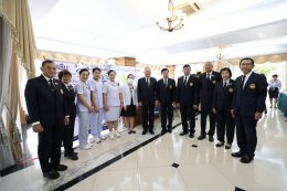 แพทย์หญิงฉัตรสุมาลย์ ตันติกุล รองผู้อำนวยการโรงพยาบาลทหารผ่านศึก (ฝ่ายการแพทย์) และคณะ เข้าร่วมการจัดอบรมให้ความรู้พื้นฐานในการเตรียมตัวก่อนเกษียณอายุราชการ ประจำปี 2569 