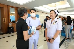 แพทย์หญิงฉัตรสุมาลย์ ตันติกุล รองผู้อำนวยการโรงพยาบาลทหารผ่านศึก (ฝ่ายการแพทย์) และคณะ เข้าร่วมการจัดอบรมให้ความรู้พื้นฐานในการเตรียมตัวก่อนเกษียณอายุราชการ ประจำปี 2569 