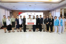  บริษัท ซีโน-แปซิฟิค เทรดดิ้ง (ไทยแลนด์) จำกัด ส่งต่อความห่วงใยที่ยิ่งใหญ่ด้วยทุนทรัพย์ 8 ล้านบาท ให้แก่โรงพยาบาลทหารผ่านศึก เพื่อสร้างประโยชน์สูงสุดในกิจการของโรงพยาบาล