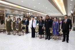 คุณหญิงแสงเดือน ณ นคร ประธานกรรมการมูลนิธิสงเคราะห์ครอบครัวทหารผ่านศึก ในพระราชูปถัมภ์สมเด็จพระศรีนครินทราบรมราชชนนี เป็นประธานในพิธีมอบโล่เกียรติคุณ และใบประกาศเกียรติคุณแก่ผู้บำเพ็ญประโยชน์ต่อสังคม ประจำปี 2569