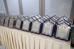 คุณหญิงแสงเดือน ณ นคร ประธานกรรมการมูลนิธิสงเคราะห์ครอบครัวทหารผ่านศึก ในพระราชูปถัมภ์สมเด็จพระศรีนครินทราบรมราชชนนี เป็นประธานในพิธีมอบโล่เกียรติคุณ และใบประกาศเกียรติคุณแก่ผู้บำเพ็ญประโยชน์ต่อสังคม ประจำปี 2569