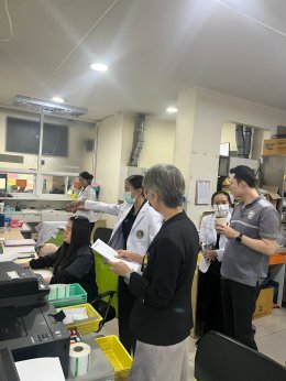 โรงพยาบาลทหารผ่านศึก รับการเยี่ยมสำรวจระบบยา และการดำเนินงานของกองเภสัชกรรม โดยสมาคมเภสัชกรรมโรงพยาบาล (ประเทศไทย) เพื่อเตรียมความพร้อมรับการเยี่ยมสำรวจจากสถาบันรับรองคุณภาพสถานพยาบาล (องค์การมหาชน)