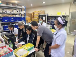 โรงพยาบาลทหารผ่านศึก รับการเยี่ยมสำรวจระบบยา และการดำเนินงานของกองเภสัชกรรม โดยสมาคมเภสัชกรรมโรงพยาบาล (ประเทศไทย) เพื่อเตรียมความพร้อมรับการเยี่ยมสำรวจจากสถาบันรับรองคุณภาพสถานพยาบาล (องค์การมหาชน)