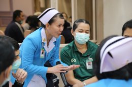 โรงพยาบาลทหารผ่านศึกจัดโครงการอบรมเชิงปฏิบัติการด้านกฎหมายและจริยธรรมวิชาชีพพยาบาล กับการสื่อสารอย่างมีประสิทธิภาพ (Workshop on Legal and Ethical Aspects of Nursing Practice with Effective Communication)