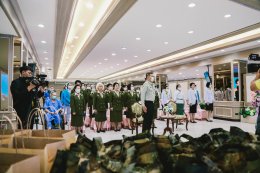 มูลนิธิสงเคราะห์ครอบครัวทหารผ่านศึก ในพระราชูปถัมภ์สมเด็จพระศรีนครินทราบรมราชชนนี จัดเลี้ยงอาหารกลางวัน มอบถุงยังชีพ และเงินปลอบขวัญ แก่ผู้ป่วยทหารผ่านศึก