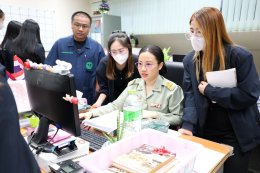 แพทย์หญิงพรรษพร เจริญสกุลวงศ์ ผู้ช่วยเลขาธิการสำนักงานหลักประกันสุขภาพแห่งชาติ และคณะผู้บริหาร เจ้าหน้าที่ของสำนักงานหลักประกันสุขภาพแห่งชาติ เข้าศึกษาดูงาน และเยี่ยมชมงาน