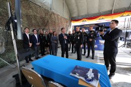 นางอัมพร ปรีชาญานพานิช รองหัวหน้าสำนักผู้อำนวยการโรงพยาบาลทหารผ่านศึก เป็นผู้แทนผู้อำนวยการโรงพยาบาลทหารผ่านศึก เข้าร่วมแสดงความยินดีเนื่องในงานวันสถาปนาสำนักงานวิจัยและพัฒนาการทางทหารกองทัพบก ครบรอบปีที่ 54 