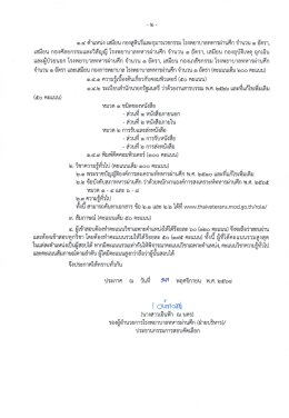  ประกาศขอบเขตวิชาสอบคัดเลือก